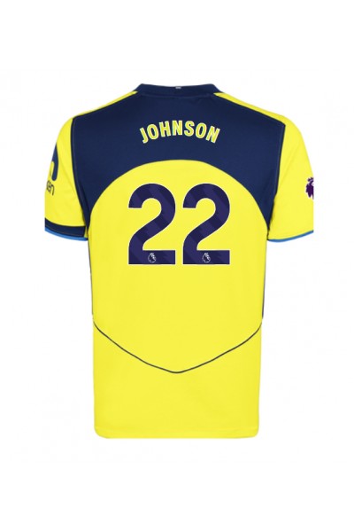 Tottenham Hotspur Brennan Johnson #22 Jalkapallovaatteet Kolmaspaita 2025-26 Lyhythihainen Tottenham Hotspur Brennan Johnson #22 Jalkapallovaatteet Kolmaspaita 2025-26 Lyhythihainen
